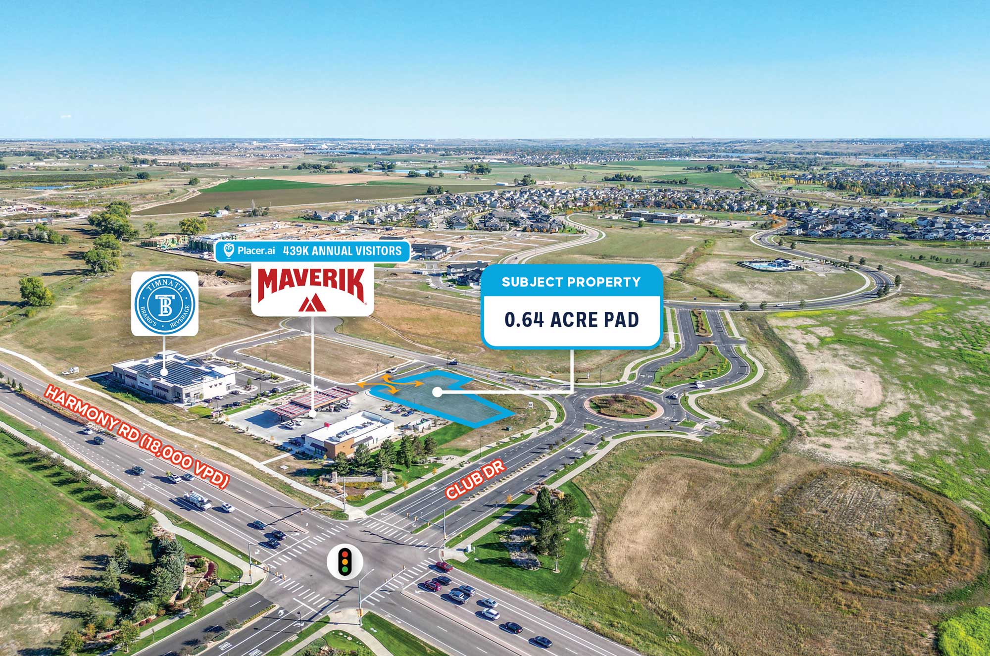 0.64 AC For Ground Lease