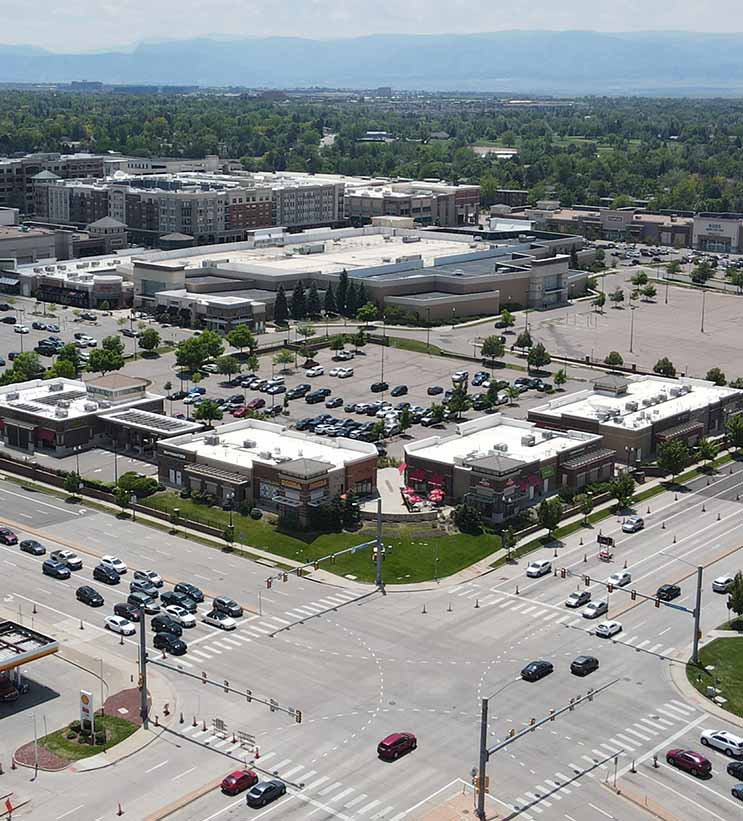 The Streets at SouthGlenn 3 Building Retail Corner