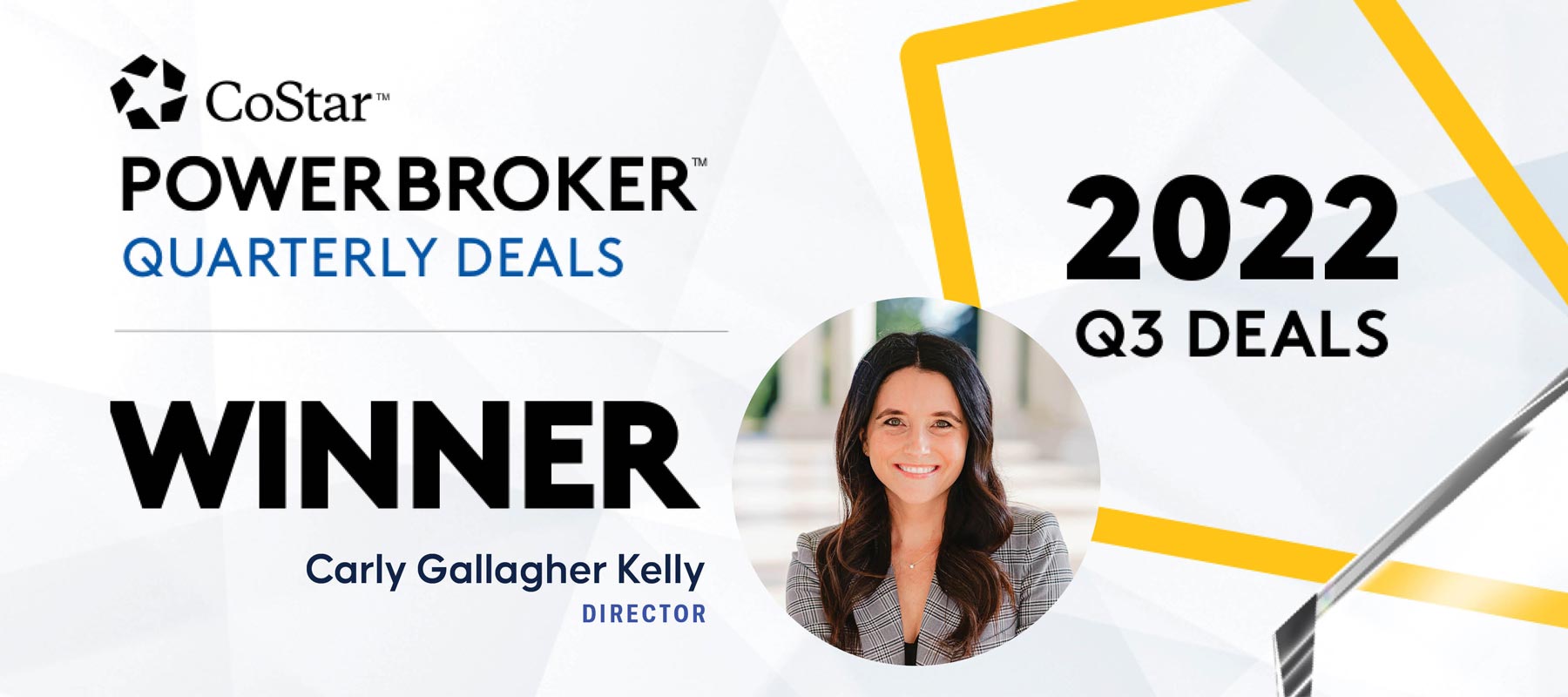 Blue West Capital's Carly Gallagher Kelly Wins CoStar's Q3 2022 Power ...