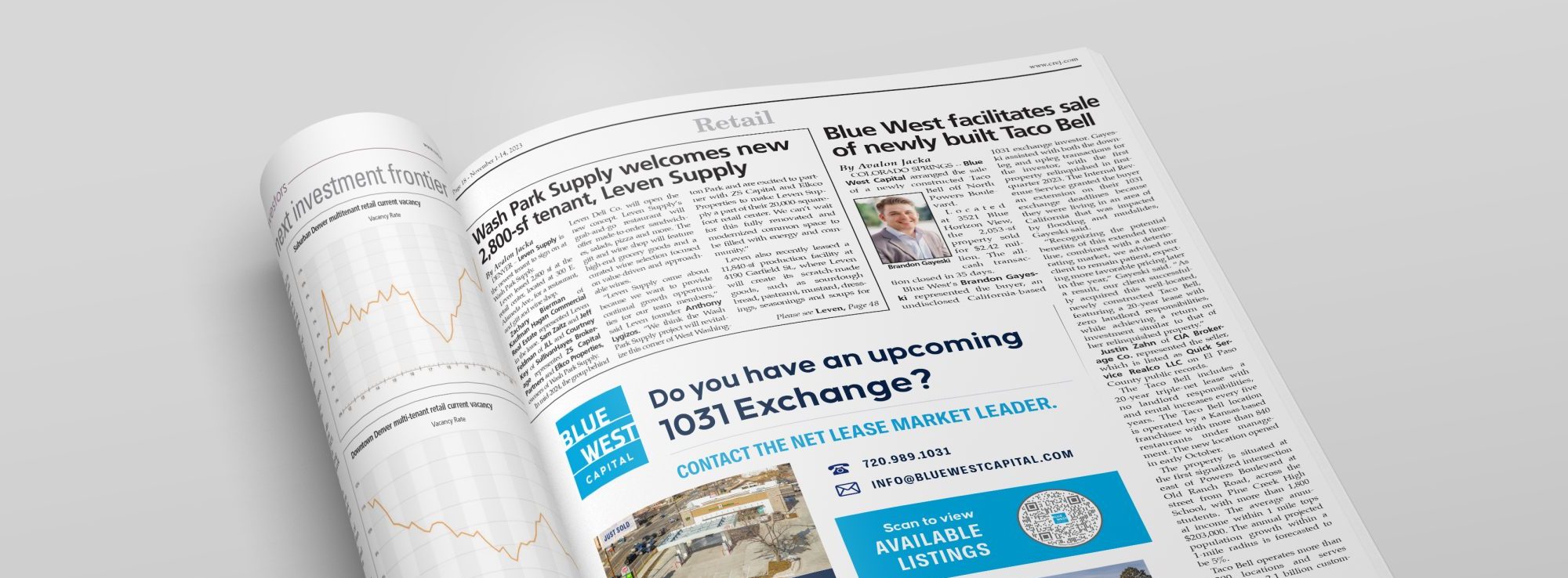 Blue West Capital Facilitates Sale of Newly Built Taco Bell