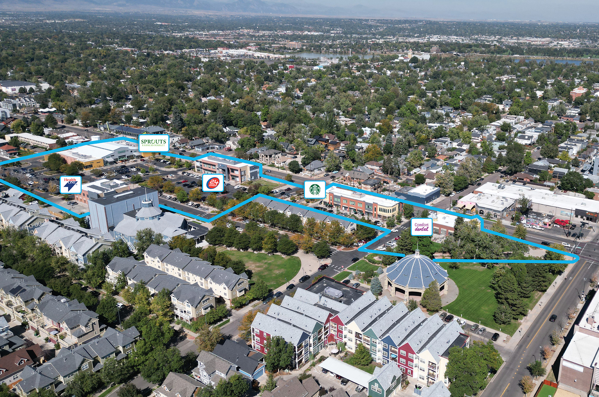 Blue West Capital Arranges the Sale of Highlands Garden Village Shopping Center in Denver, CO