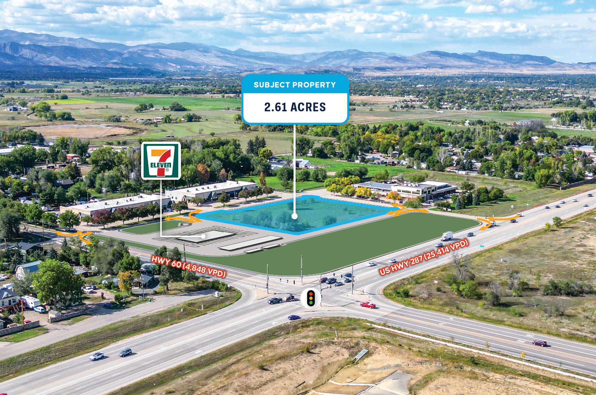 2.61 AC Commercial Pad(s)