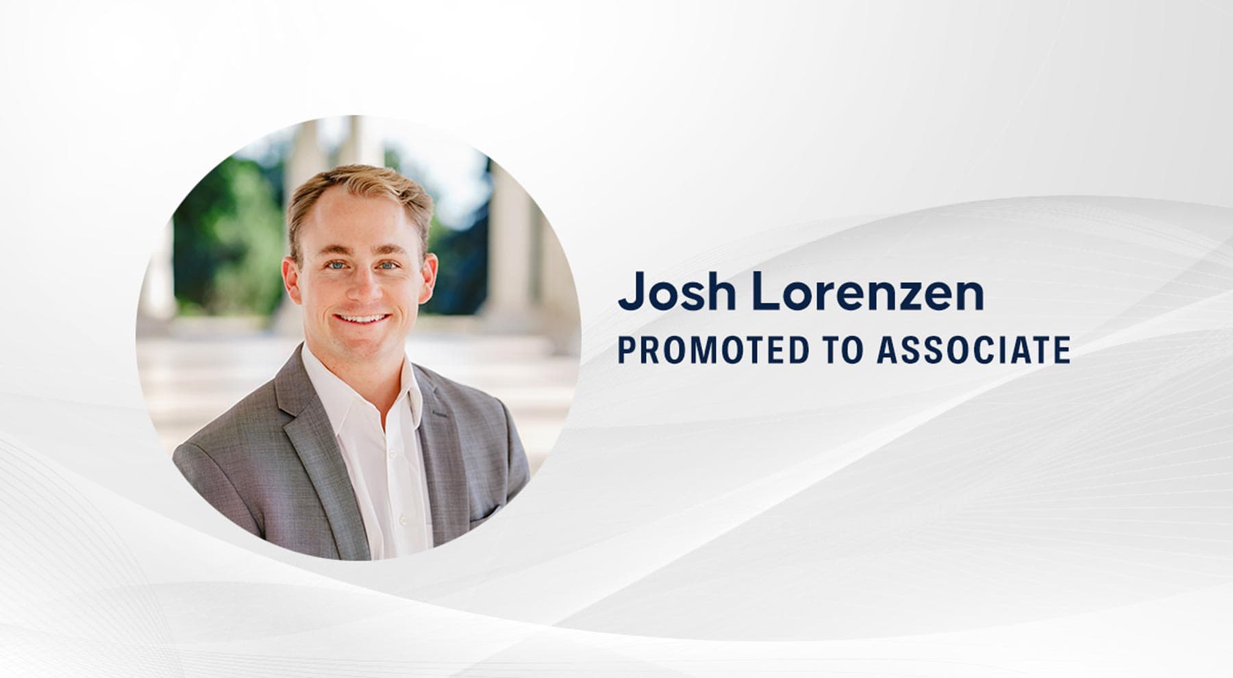 Josh Lorenzen Promoted to Associate by Blue West Captial